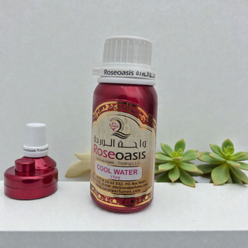 Roseoasis Cool Water 100ml Perfume Oil