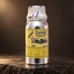Surrati XXS perfume oil bottle on dark stone